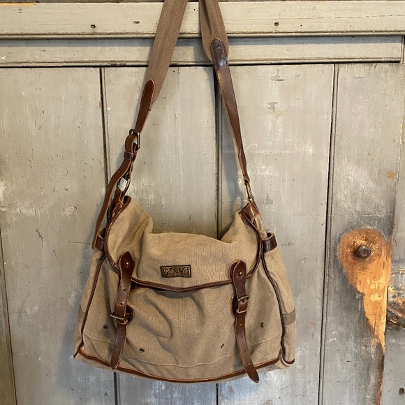 Vintage Polo Ralph Lauren Canvas Messenger Bag - Picture 3 of 8